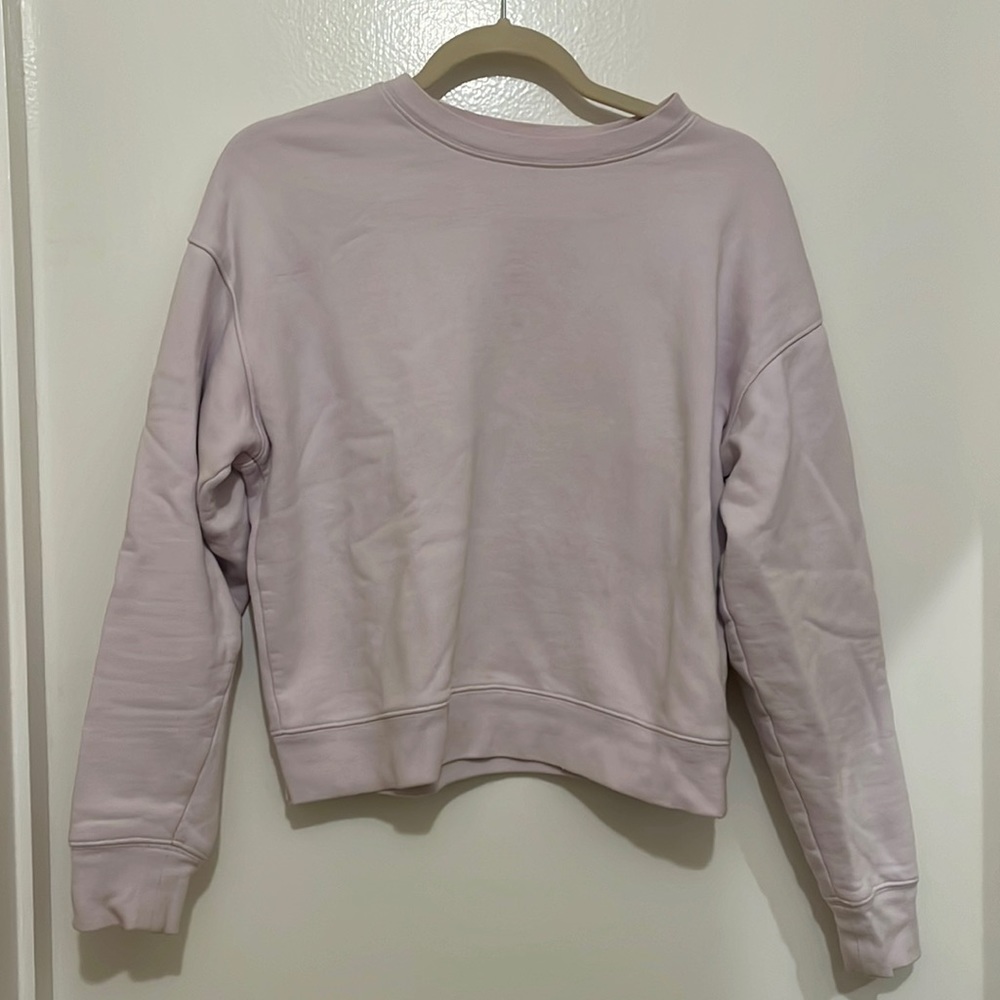 Girlfriend Collective Lilac Crewneck